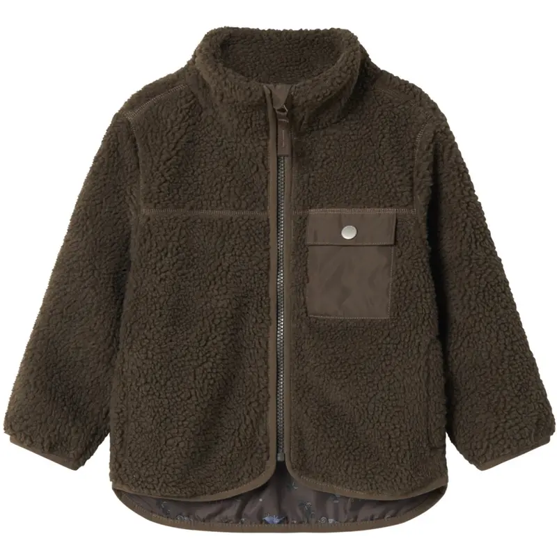 Name It Morel Nmmmall Teddy Jacket Pocket 1