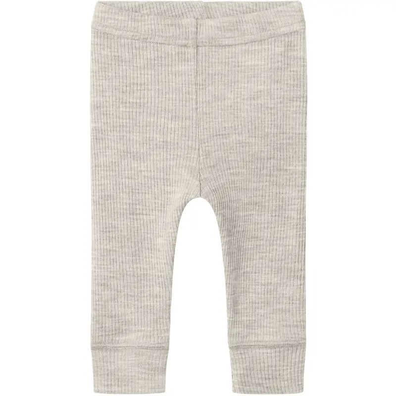 Name It Nacreous Cloud Nbnwax Wool Rib Leggings Noos 1