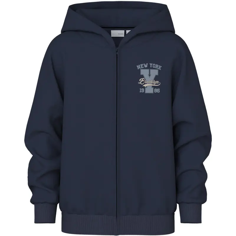 Name It Navy Blazer 1986 New York Nkmvoltinus Nreg Sweat Card Wh Bru 1