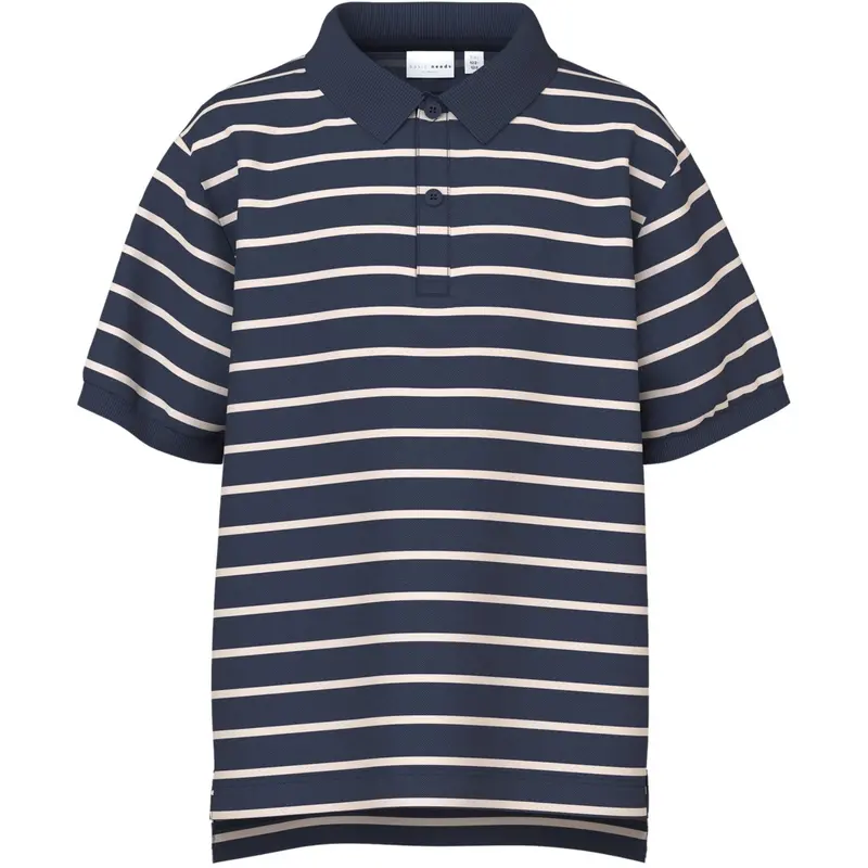 Name It Navy Blazer Chateau Gray Nkmvolo Ss Nreg Polo 1
