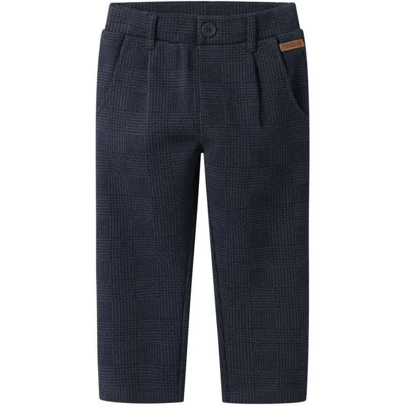 Name It Navy Blazer Check Nmmrobino Sweat Pants Unb 1