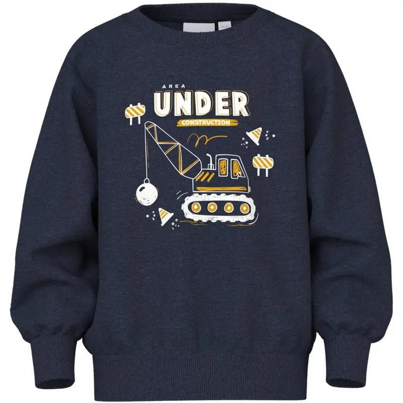 Name It Navy Blazer Construction Nmmvion Ls Nreg Sweat Unb 1