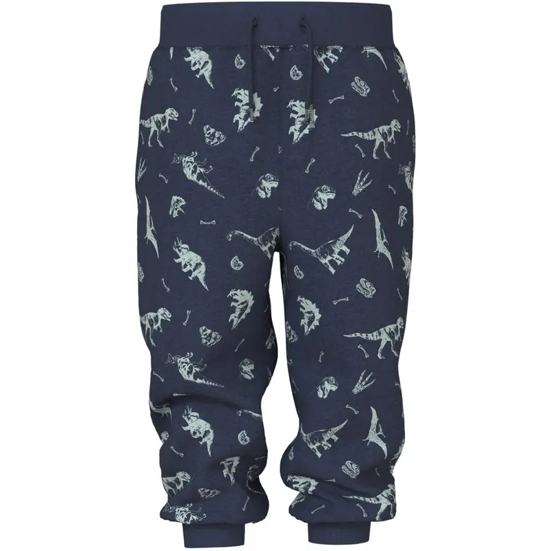 Name It Navy Blazer Dino World Nmmvimo Nreg Aop Swe Pants Bru 1