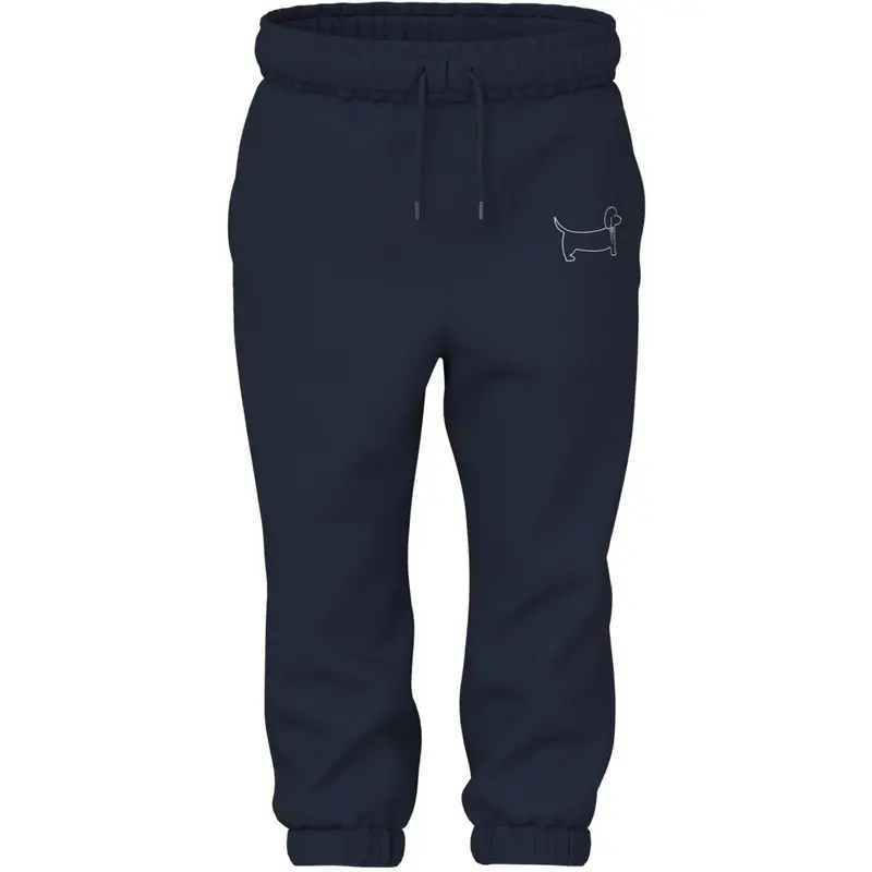 Name It Navy Blazer Dog Bow Nmfvallene Nreg Swe Pants Unb 1