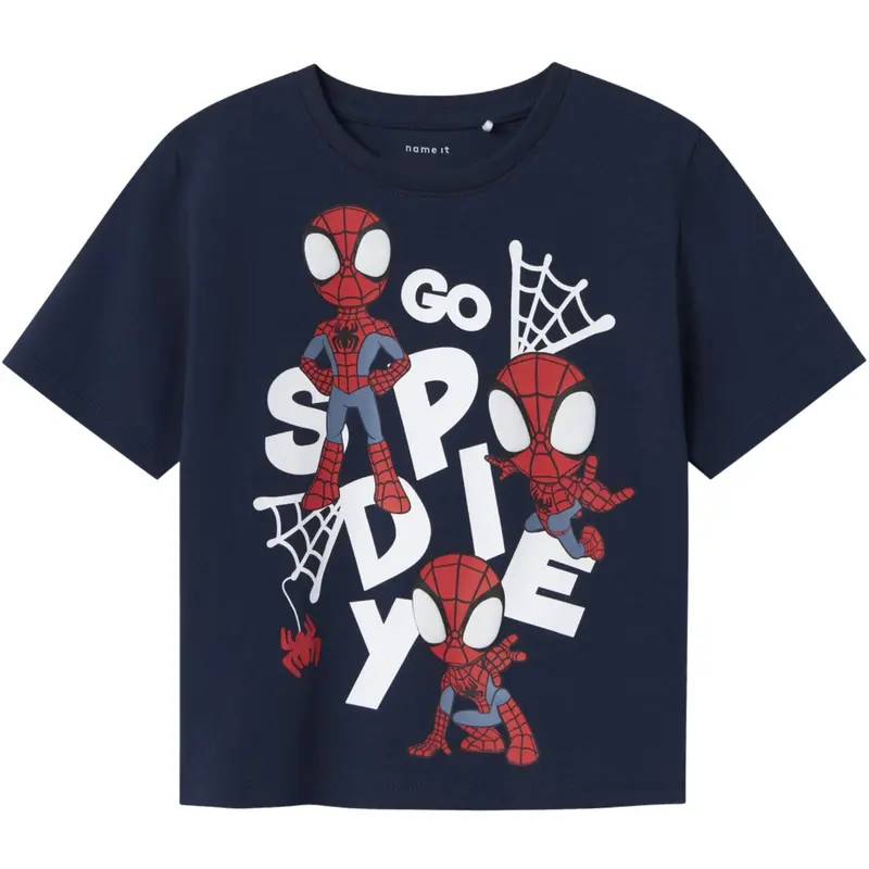 Name It Navy Blazer Main Spidey Regular T-Shirt 1