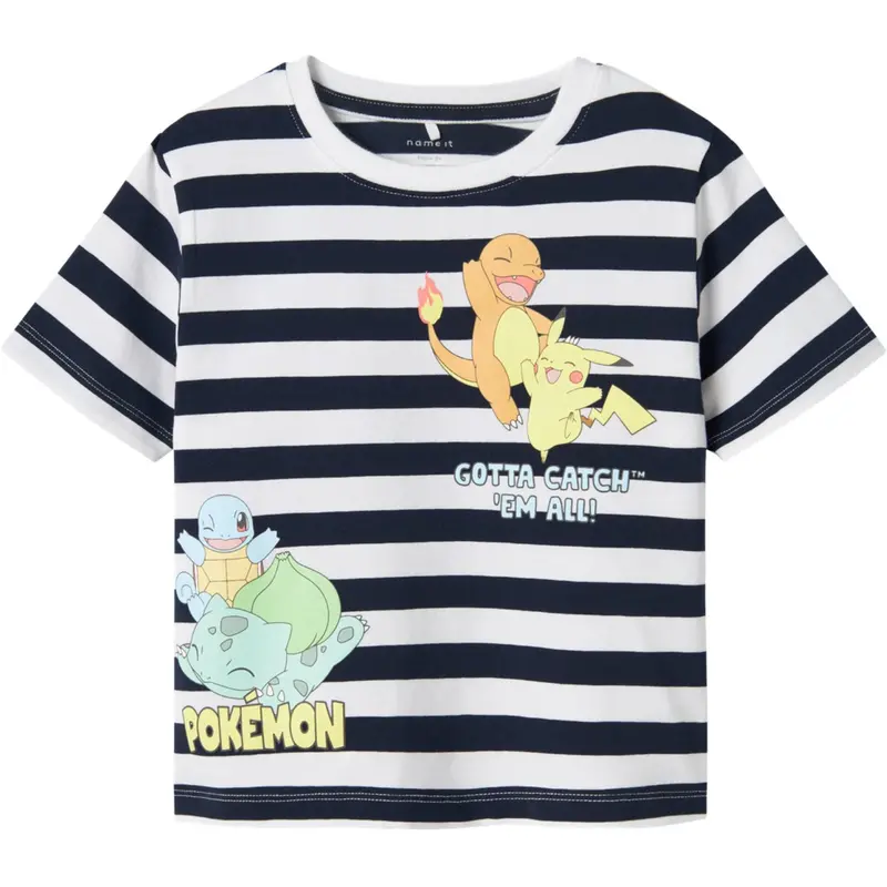 Name It Navy Blazer Malik Pokemon Regular T-Shirt 1