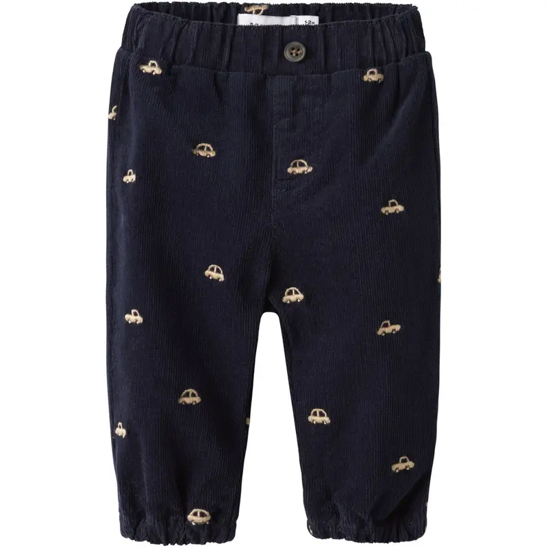 Name It Navy Blazer Nbmben Baggy R Cord Emb Pants 2226-Yt R 1