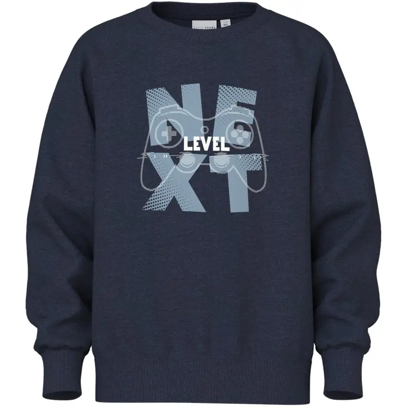 Name It Navy Blazer Next Level Controller Nkmvion Ls Nreg Sweat Unb 1