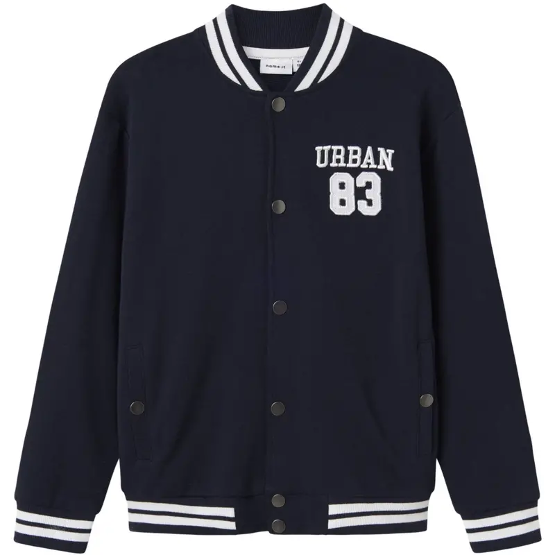 Name It Navy Blazer Nkmkiel Ls Nreg Sweat Card Unb 1
