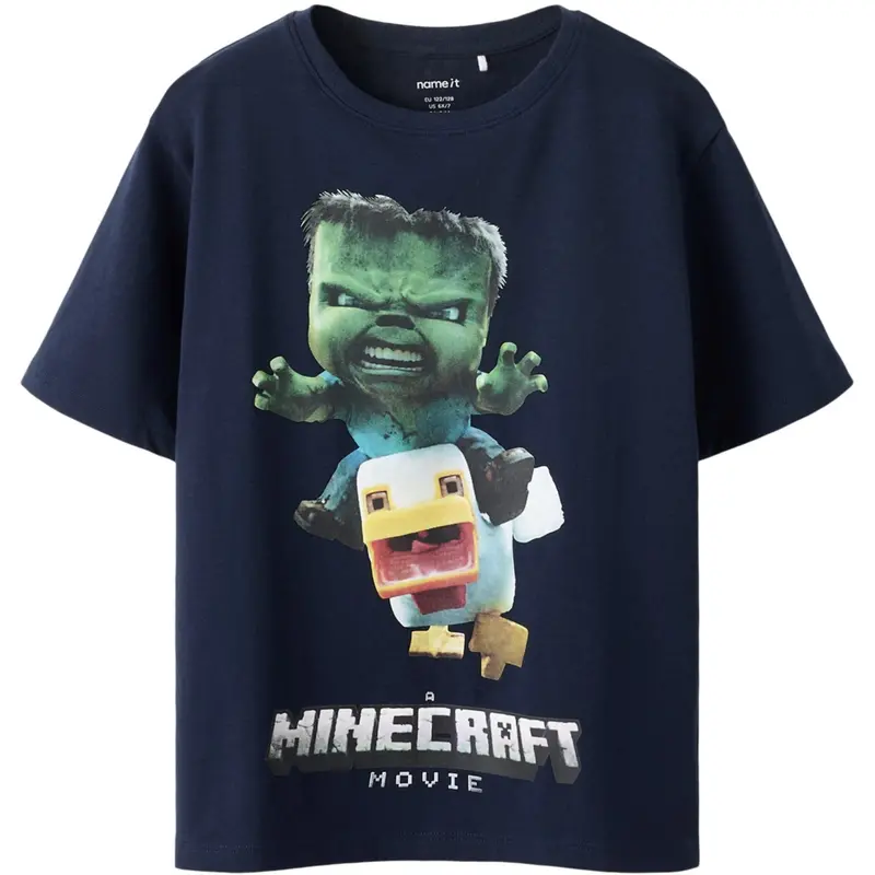Name It Navy Blazer Nkmnif Minecraft Ss Nreg Top Lnoos Bfu 1