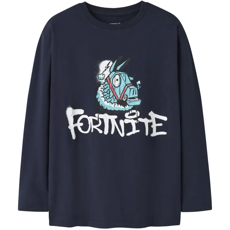 Name It Navy Blazer Nkmoxen Fortnite Ls Nreg Top Box Bfu 1