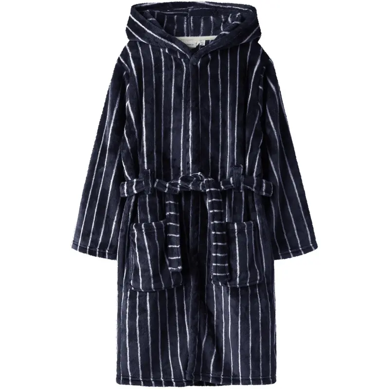 Name It Navy Blazer Nkmracer Morning Robe 1