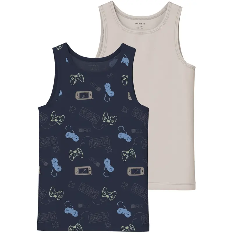 Name It Navy Blazer Nkmtank Top 2P Navy Gamer Noos 1