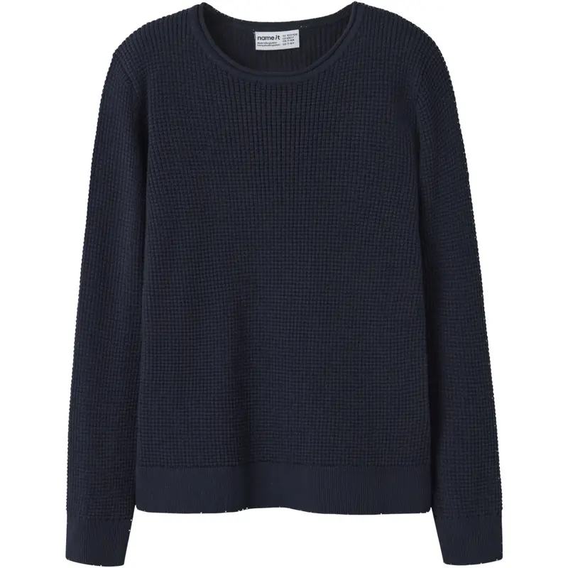 Name It Navy Blazer Nkmviklas Ls Knit 1