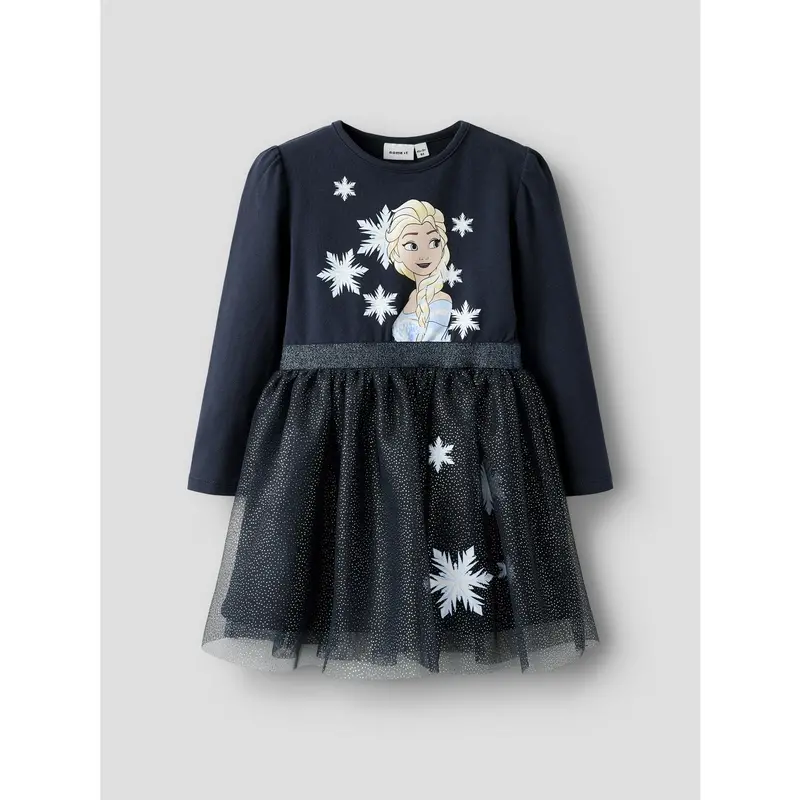 Name It Navy Blazer Nmfosimi Frozen Ls Tulle Dress Wdi 3