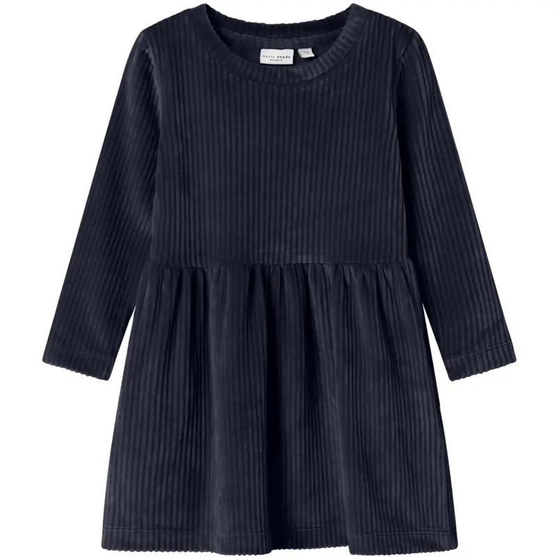 Name It Navy Blazer Nmfveloa Ls Velvet Dress 1