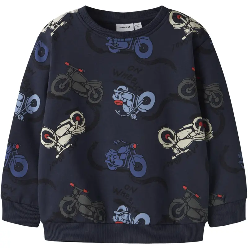 Name It Navy Blazer Nmmbrett Ls Nreg Sweat Unb Box 1