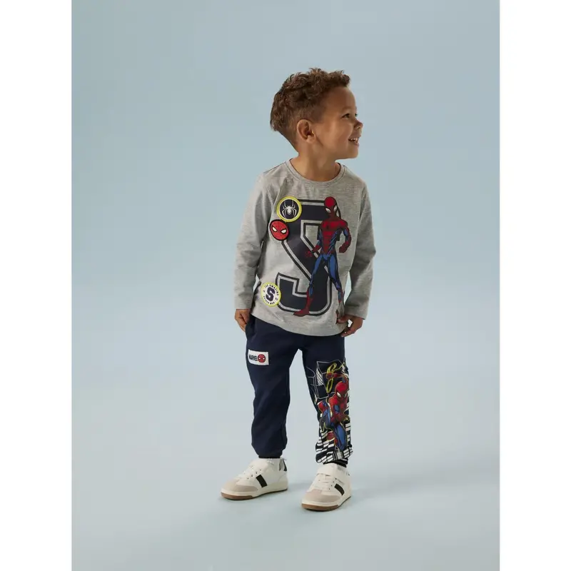 Name It Navy Blazer Nmmdion Spider Nreg Swe Pants Unb Mar 2