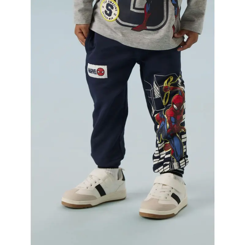 Name It Navy Blazer Nmmdion Spider Nreg Swe Pants Unb Mar 3