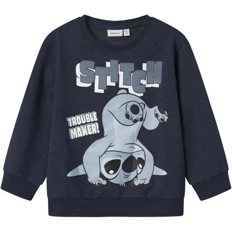 Name It Navy Blazer Nmmjasp Stitch Nreg Sweat Unb Wdi 1