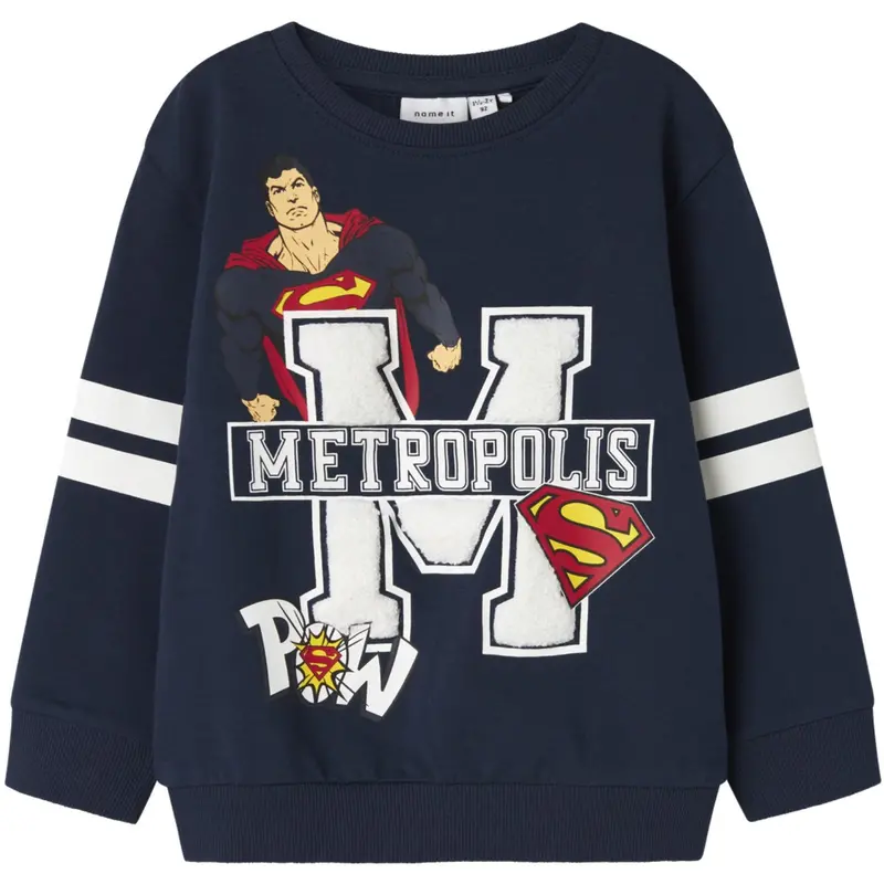 Name It Navy Blazer Nmmjasp Superman Nreg Sweat Unb Wab 1
