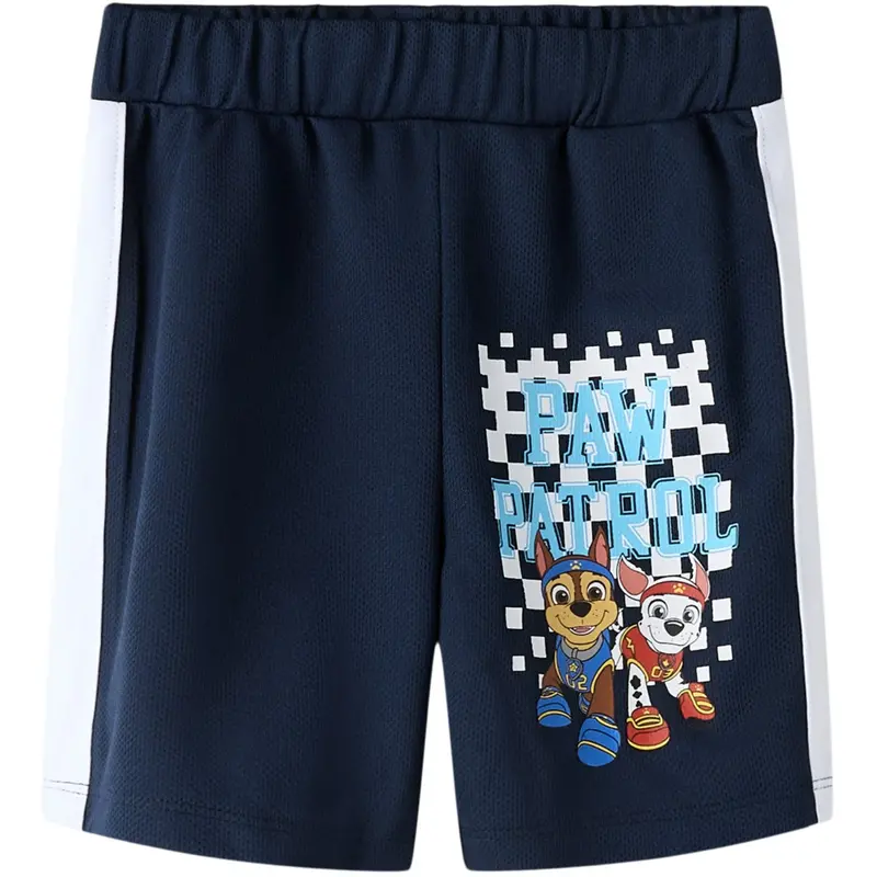 Name It Navy Blazer Nmmmargo Paw Long Nreg Poly Shorts Cplg 1