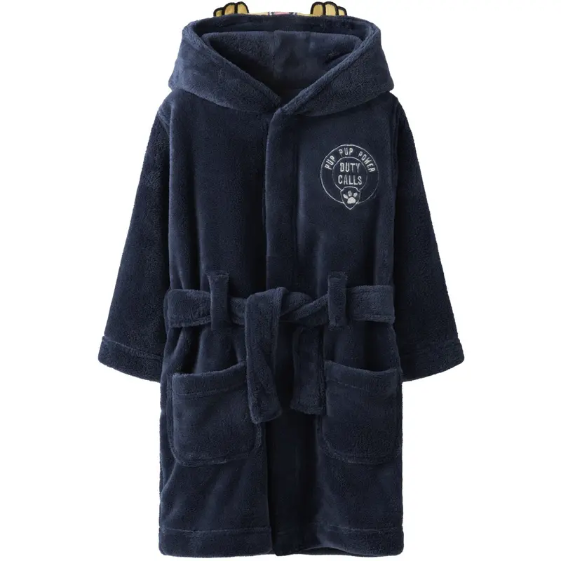 Name It Navy Blazer Nmmnasir Paw Bathrobe Cplg 1