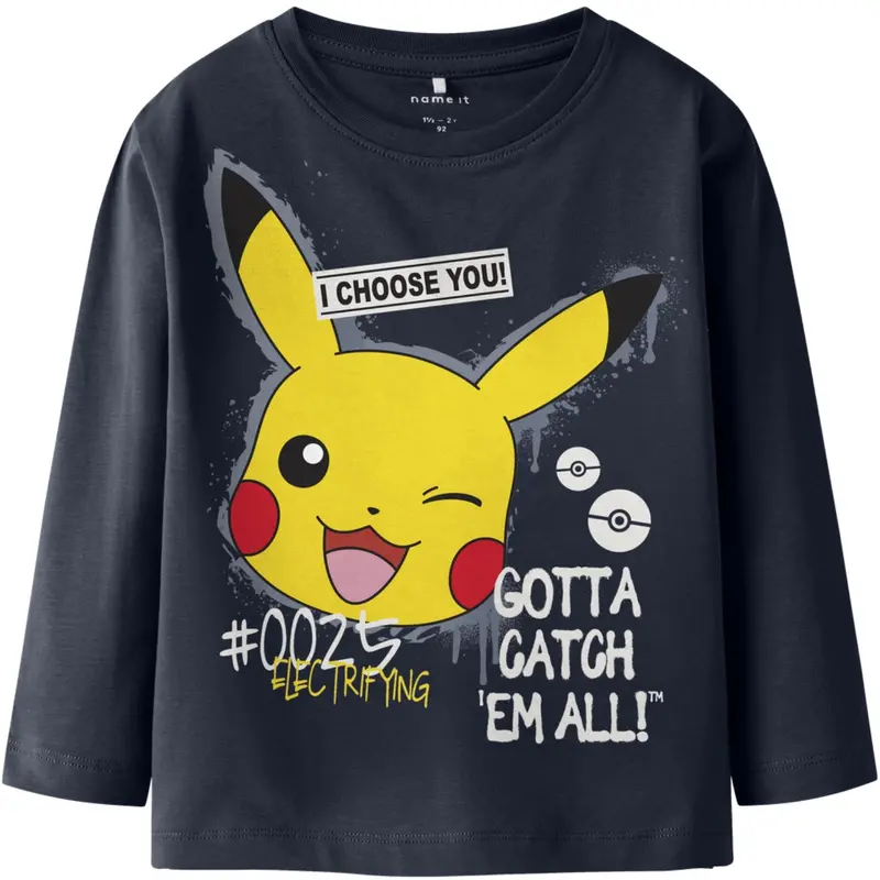 Name It Navy Blazer Nmmnor Pokemon Ls Nreg Top Box Sky 1