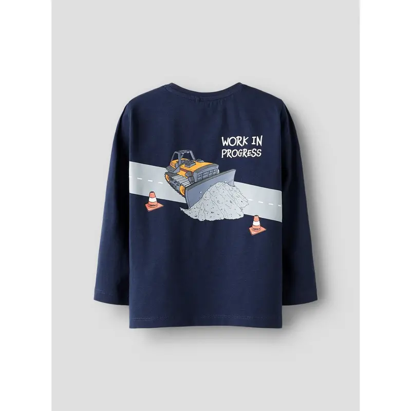 Name It Navy Blazer Nmmofek Tonka Ls Nreg Top Cplg 2