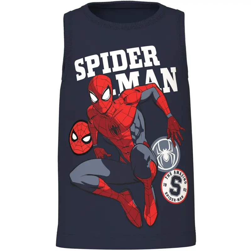 Name It Navy Blazer Nmmovile Spiderman Tank Top Mar 1