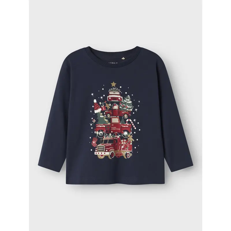 Name It Navy Blazer Nmmrejulli Nreg Ls Top Box 3