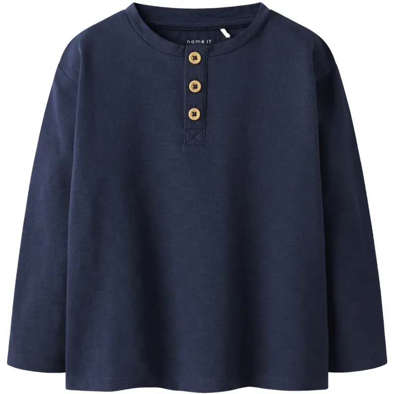 Name It Navy Blazer Nmmrene Ls Nreg Grandad Top 1