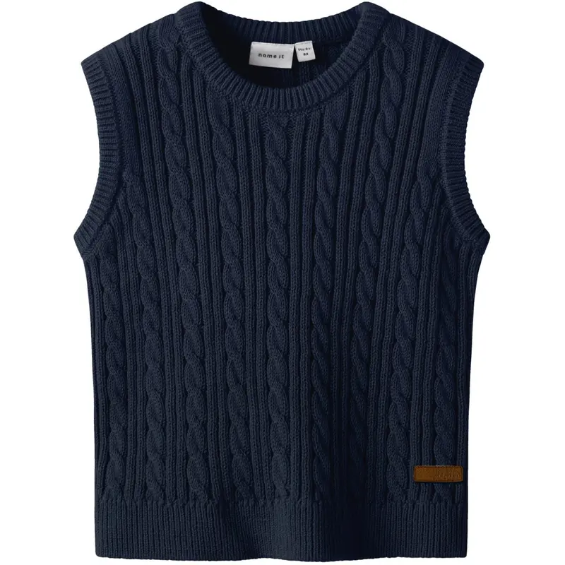 Name It Navy Blazer Nmmroman Knit Slipover 1