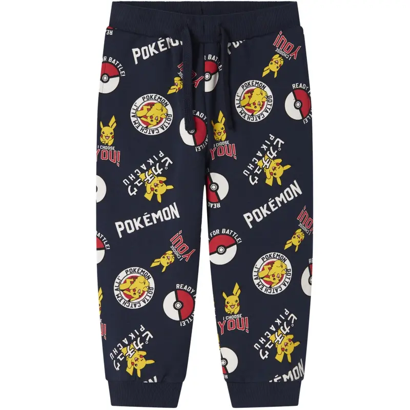 Name It Navy Blazer Nmmsilo Pokemon Nreg Sweat Pants Bru Sky 1