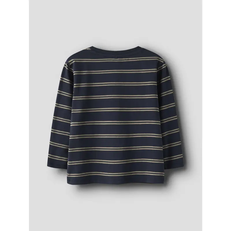 Name It Navy Blazer Nmmsofus Paw Ls Nreg Top Box Cplg 3