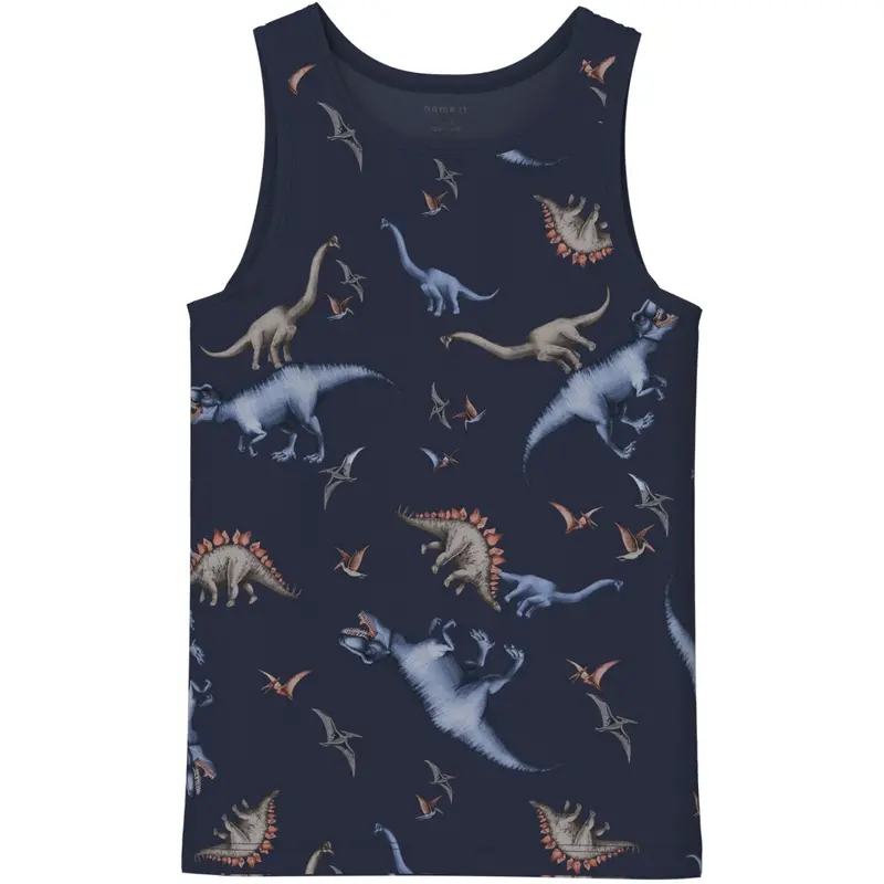 Name It Navy Blazer Nmmtank Top 2P Navy Dino Noos 3
