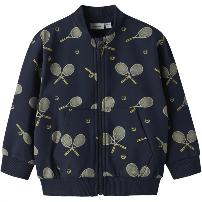 Name It Navy Blazer Nmmtyrese Ls Nreg Sweat Card Unb 1