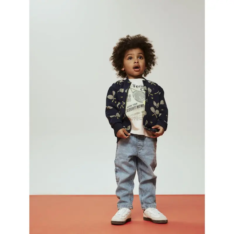 Name It Navy Blazer Nmmtyrese Ls Nreg Sweat Card Unb 2