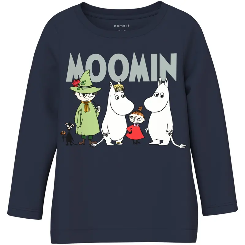 Name It Navy Blazer Nmnslov Moomin Ls Top Vde 1