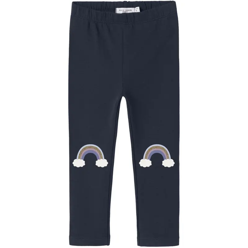 Name It Navy Blazer Rainbow Nmfdavina Aop Swe Leggings Bru 1