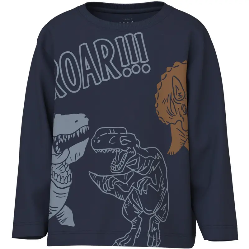 Name It Navy Blazer Roar Nmmvilasse Ls Nreg Top 1