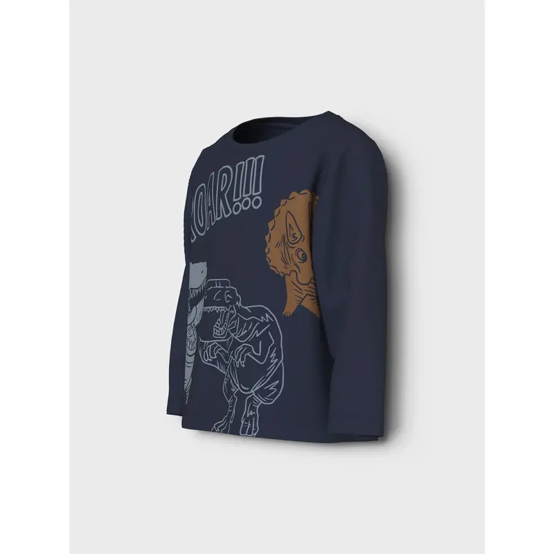 Name It Navy Blazer Roar Nmmvilasse Ls Nreg Top 2