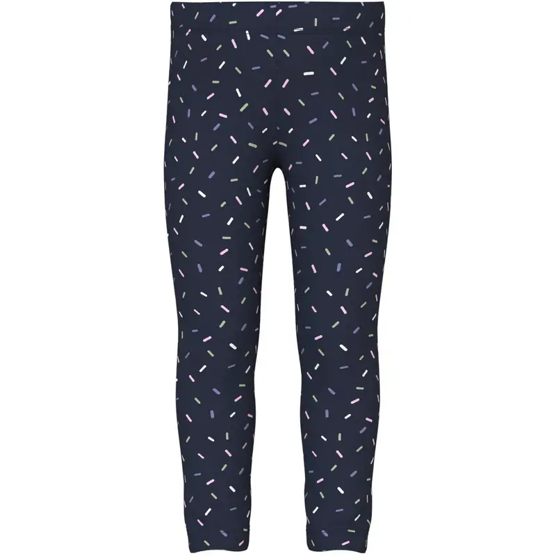 Name It Navy Blazer Sprinkles Nmfvivian Aop Leggings 1