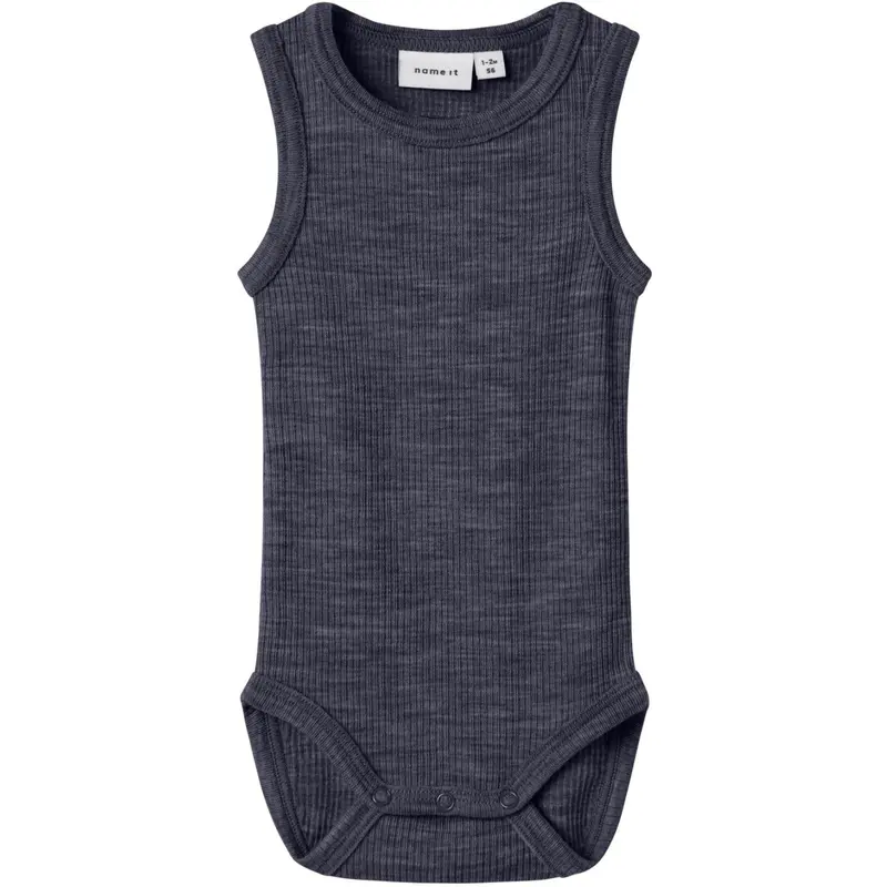 Name It Ombre Blue Nbnwax Wool Rib Tank Body 1