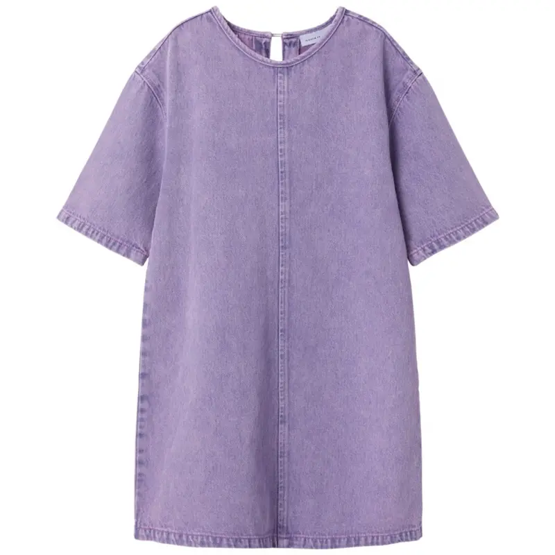Name It Orchid Overdyed Nkfmaggie Dnm Dress 4009-Za F 1