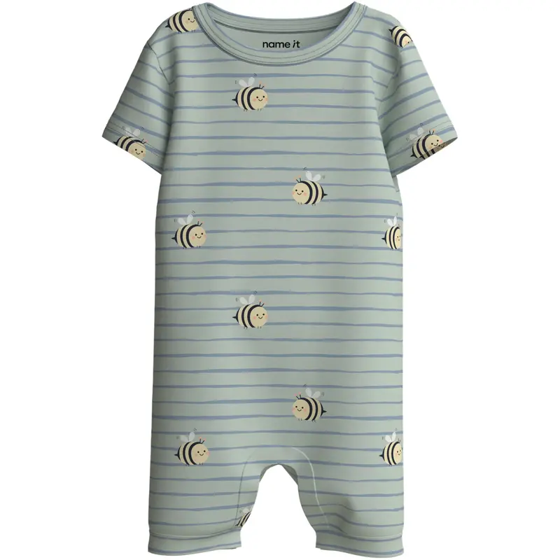 Name It Pale Aqua Bee Nbmvroels Sunsuit Box 1