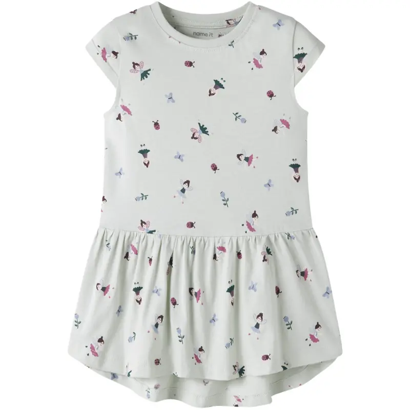 Name It Pale Aqua Fairy Garden Nmfvigga Capsl Dress F1 Noos 1