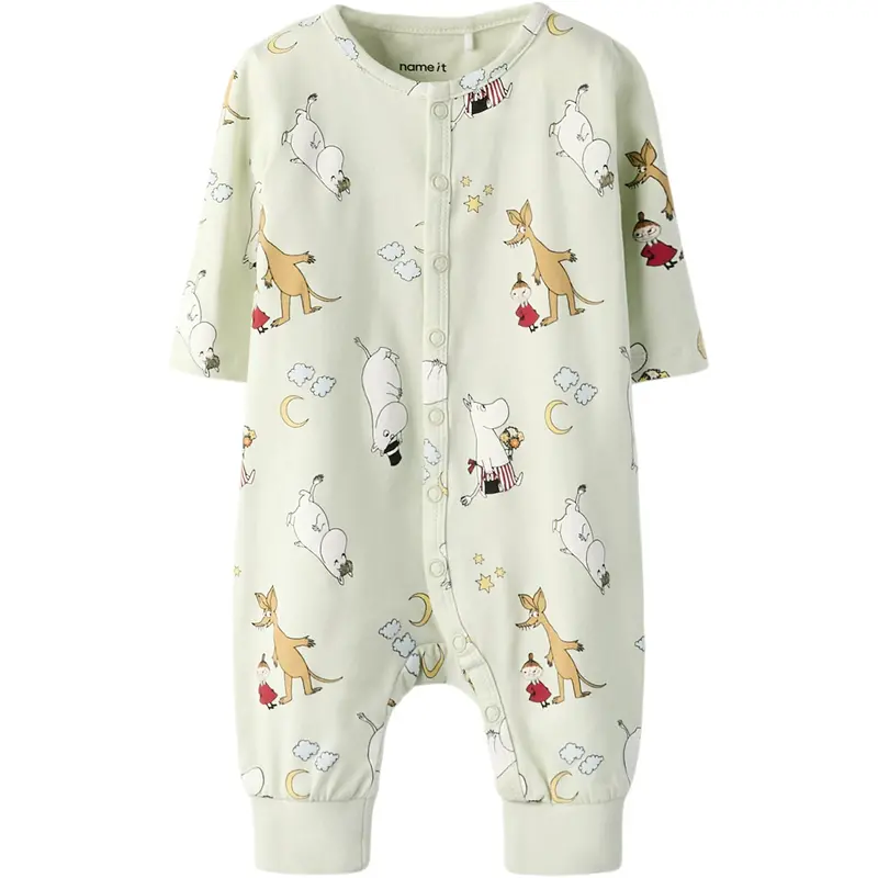 Name It Pale Aqua Nbnselper Moomin Ls Nightsuit Vde 1