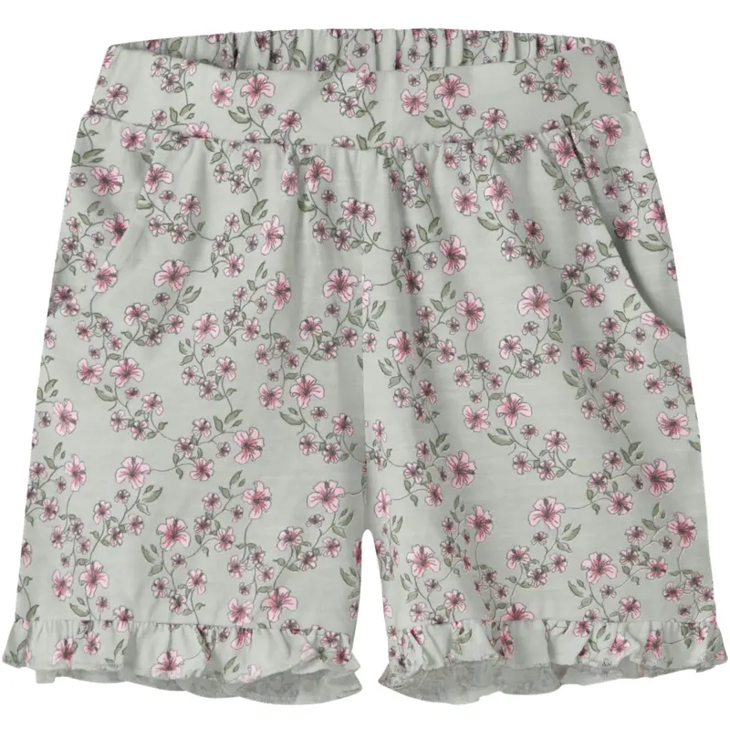 Name It Pale Aqua Nmfhailedo Shorts 1