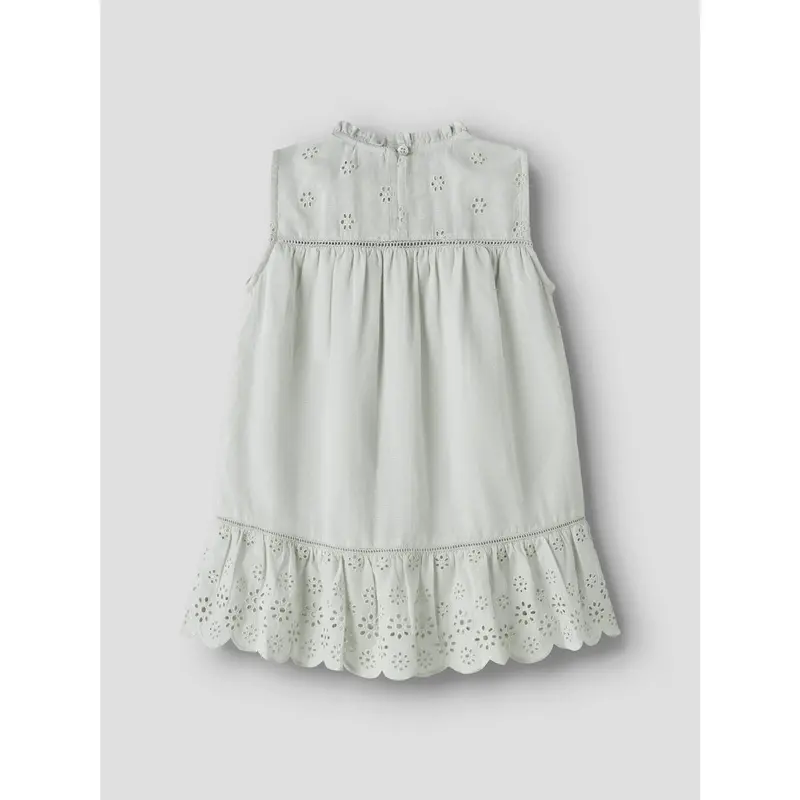 Name It Pale Aqua Nmfhalcyon Sl Dress 4